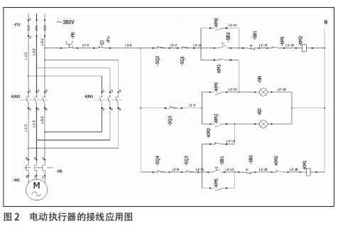電動(dòng)執(zhí)行器的接線應(yīng)用圖