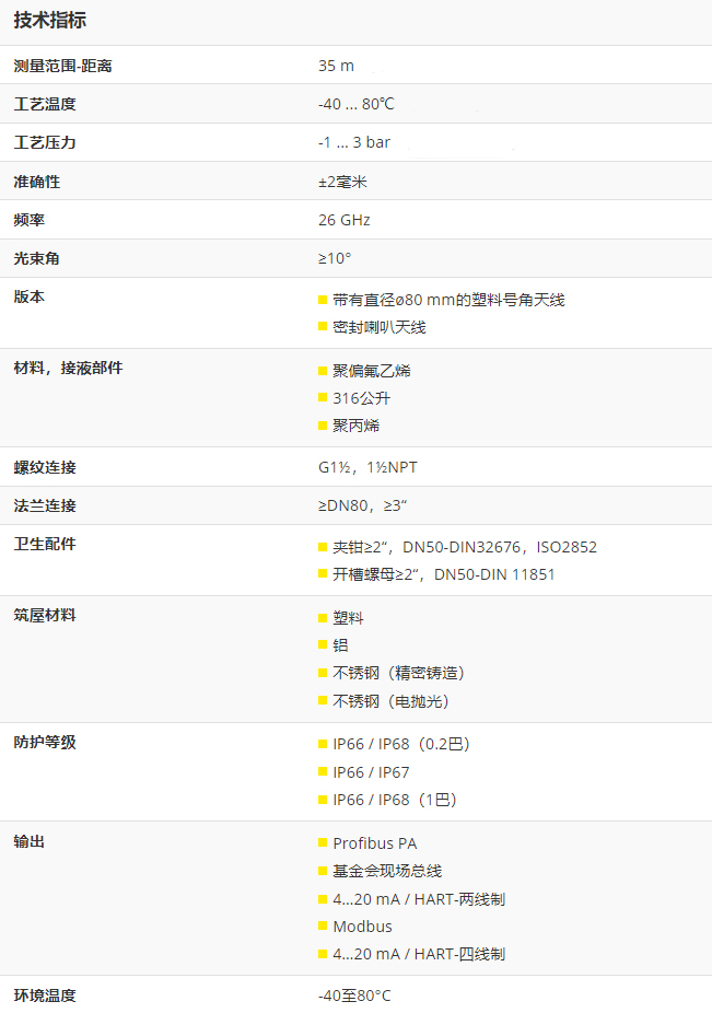 VEGAPULS 61雷達(dá)液位計_德國原裝VEGAPULS 61雷達(dá)物位計